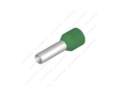 Σωληνάκια Τέρματος 6 mm 12 mm πράσινο (100 ΤΕΜ)